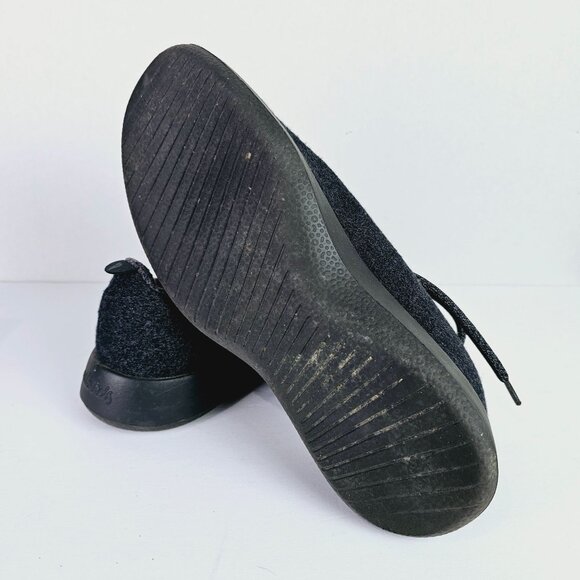 Allbirds Women's Wool Runner Mizzles 0120 NV1 Natural Black Sneaker, Sz 9 - Picture 7 of 8